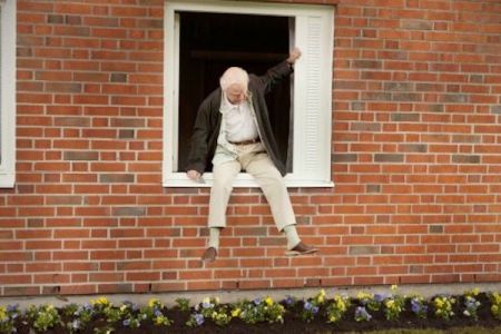 DER HUNDERTJÄHRIGE, DER AUS DEM FENSTER STIEG UND VERSCHWAND
