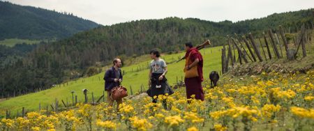 THE MONK AND THE GUN