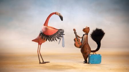 EINE GITARRE AM MEER